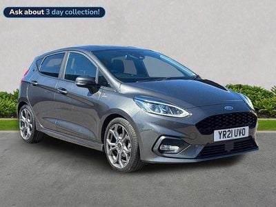 Usado Ford Fiesta ST-Line 2021 Cinzento Citadino