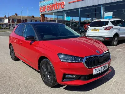 Used Skoda Fabia Colour Edition 2022 Red Hatchback