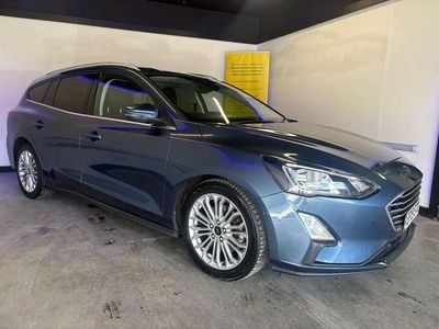 Used Ford Focus Titanium X 150 HP (110 kW) 2019 Blue Estate