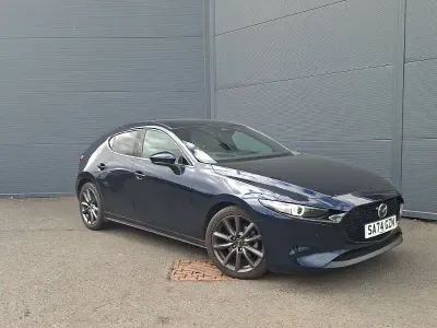 Begagnad Mazda 3 Takumi-Line 122 HK (89 kW) 2024 Blå Halvkombi