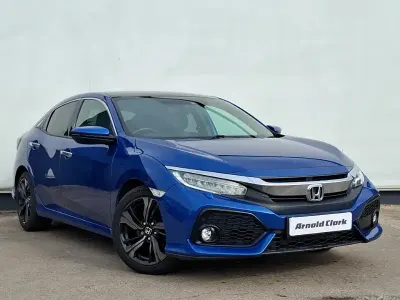Second-hand Honda Civic Prestige 182 CP (133 kW) 2018 Albastru Hatchback