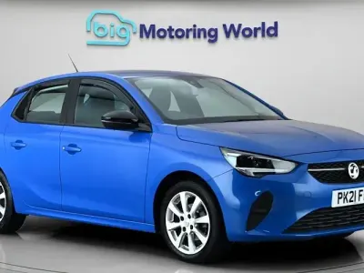Used Vauxhall Corsa 75 HP (55 kW) 2021 Blue Hatchback