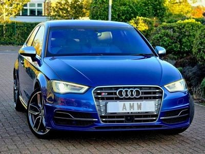 Used Audi S3 Sportback Advanced 300 HP (220 kW) 2015 Blue Hatchback