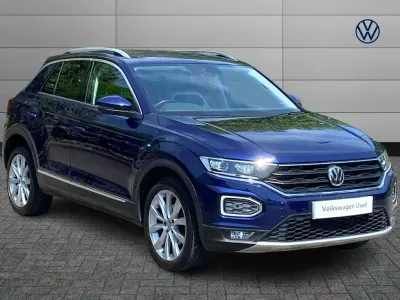 Used VW T-Roc SEL 147 HP (108 kW) 2019 Blue SUV