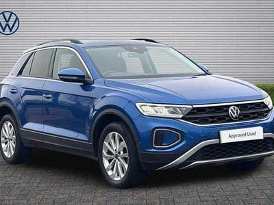 Used VW T-Roc Match 115 HP (84 kW) 2024 Blue SUV