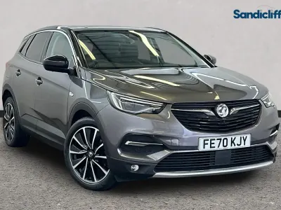 Used Vauxhall Grandland X Ultimate 131 HP (96 kW) 2021 Grey SUV