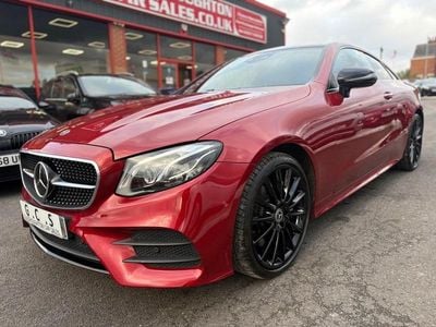 Used Mercedes E400 AMG Line Premium Plus 2017 Red Coupe