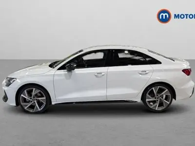 Used Audi A3 Black Edition 150 HP (110 kW) 2024 White Sedan