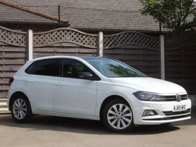 Begagnad VW Polo SEL 115 HK (84 kW) 2019 Vit Halvkombi