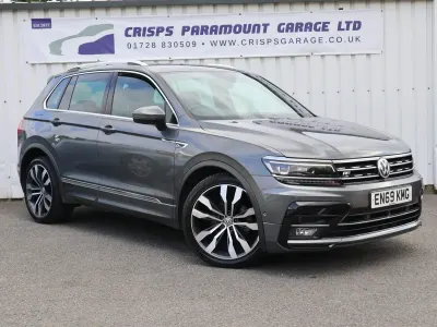 Used VW Tiguan R-line 150 HP (110 kW) 2020 Grey SUV