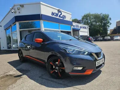 Used Nissan Micra Tekna 90 HP (66 kW) 2017 Grey Hatchback