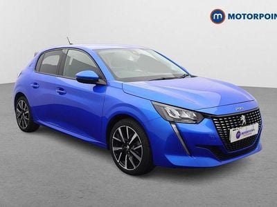 Blue Used 2020 Peugeot 208 Allure Premium Hatchback | £13,449 (Fair price)