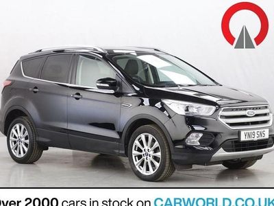 Used Ford Kuga Titanium 150 HP (110 kW) 2019 Black SUV