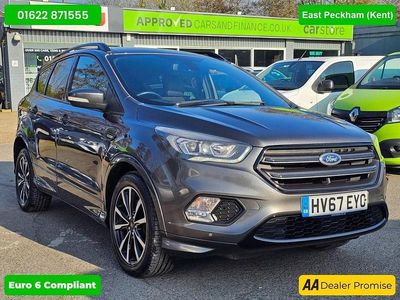 Used Ford Kuga ST-Line 150 HP (110 kW) 2017 Grey SUV