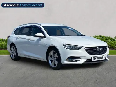 Used Vauxhall Insignia SRi 170 HP (125 kW) 2018 White Estate