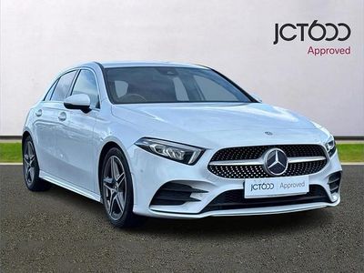Used Mercedes A180 Executive 113 HP (83 kW) 2019 White Hatchback