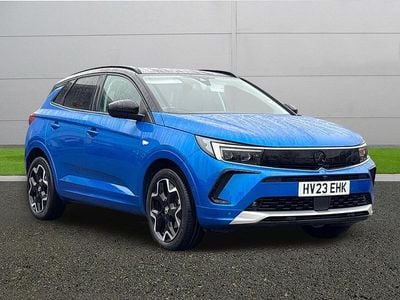 Used Vauxhall Grandland X Ultimate 131 HP (96 kW) 2023 Blue SUV