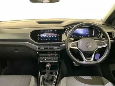 Used VW T-Cross R-line 150 HP (110 kW) 2020 Blue SUV