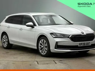 New Skoda Superb SE L 150 HP (110 kW) 2026 Pure white Estate
