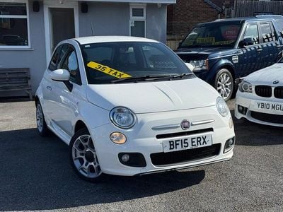 Used Fiat 500 S 69 HP (50 kW) 2015 White Hatchback