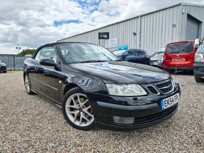 Used Saab 9-3 Cabriolet Aero 2004 Black Cabriolet