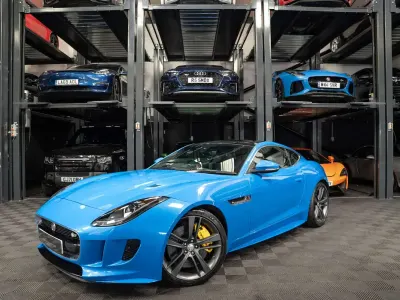 Used Jaguar F-Type S 380 HP (279 kW) 2016 Blue Coupe