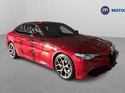 Red Used 2021 Alfa Romeo Giulia Veloce Sedan | £27,349 (A bit pricey)