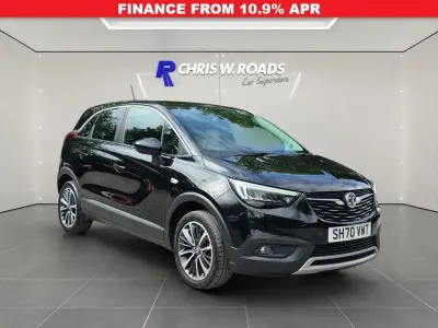 Used Vauxhall Crossland X Elite 130 HP (95 kW) 2020 Black SUV