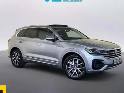 Used VW Touareg R-line 340 HP (250 kW) 2019 Silver SUV