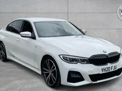 Used BMW 330 M Sport 254 HP (186 kW) 2020 White Sedan