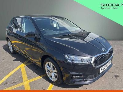 Used Skoda Fabia SE L 85 HP (62 kW) 2024 Black magic pearl effect Hatchback