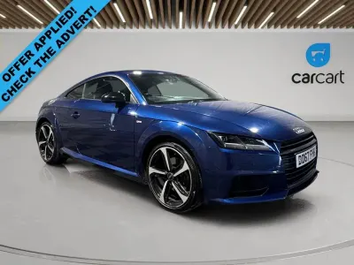Used Audi TT Black Edition 184 HP (135 kW) 2017 Blue Coupe