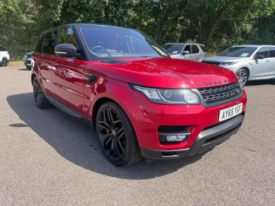 Used Land Rover Range Rover HSE Dynamic 306 HP (225 kW) 2015 Red SUV