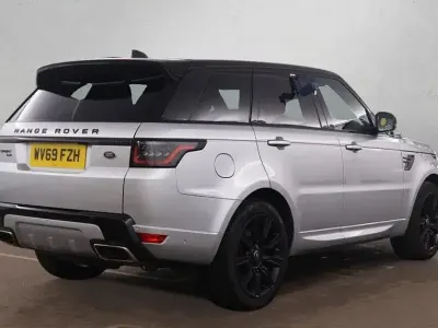 Used Land Rover Range Rover Sport S 400 HP (294 kW) 2019 Silver SUV
