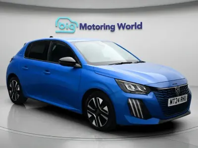 Used Peugeot 208 Allure 101 HP (74 kW) 2024 Blue Hatchback