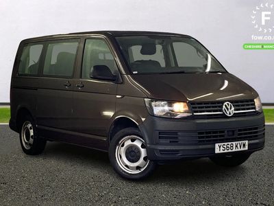 used VW Shuttle TRANSPORTERT32 SWB DIESEL 2.0 TDI BMT 102PS S Minibus [Bluetooth connectivity,DAB radio/CD player,Electrically heated and adjustable door mirrors,Electric front windows,Heated and power adjustable door mirrors,16" steel wheels]