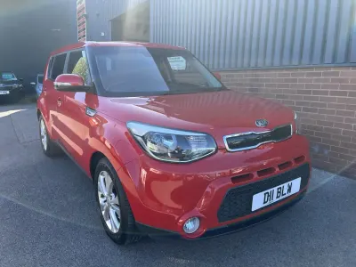 Used Kia Soul 134 HP (98 kW) 2016 Red SUV