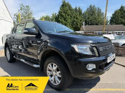 Used Ford Ranger Wildtrack 200 HP (147 kW) 2013 Black Pickup
