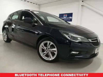 Used Vauxhall Astra SRi 150 HP (110 kW) 2018 Blue Hatchback