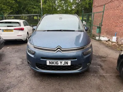 Używany Citroën Grand C4 Picasso Exclusive 2016 Niebieski Minivan