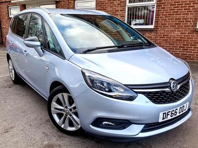 Used Vauxhall Zafira Tourer SRi 140 HP (102 kW) 2016 Silver MPV