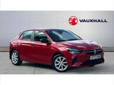 Used Vauxhall Corsa Design Edition 73 HP (53 kW) 2022 Red Hatchback