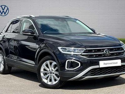 Used VW T-Roc Style 110 HP (80 kW) 2022 Black SUV