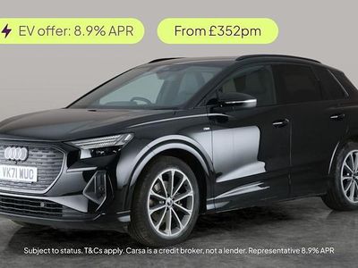 Black Used 2021 Audi Q4 e-tron Advanced SUV | £20,925 (Good price)