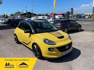 Yellow Used 2016 Vauxhall Adam Slam Hatchback | £4,495 (A bit pricey)