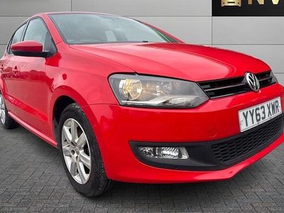 Begagnad VW Polo Edition 60 HK (44 kW) 2013 Röd Halvkombi