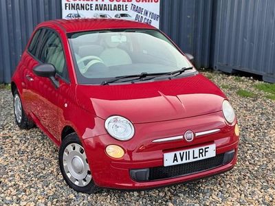 Red Used 2011 Fiat 500 Pop Hatchback | £2,190 (Fair price)
