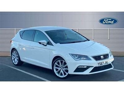 White Used 2017 Seat Leon FR Hatchback | £10,681 (Fair price)