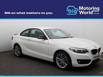 used BMW 218 2 Series 1.5 i GPF Sport Coupe 2dr Petrol Manual Euro 6 (s/s) (136 ps) Full Leather