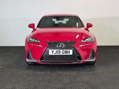 Used Lexus IS300h Sport Line 2019 Red Sedan